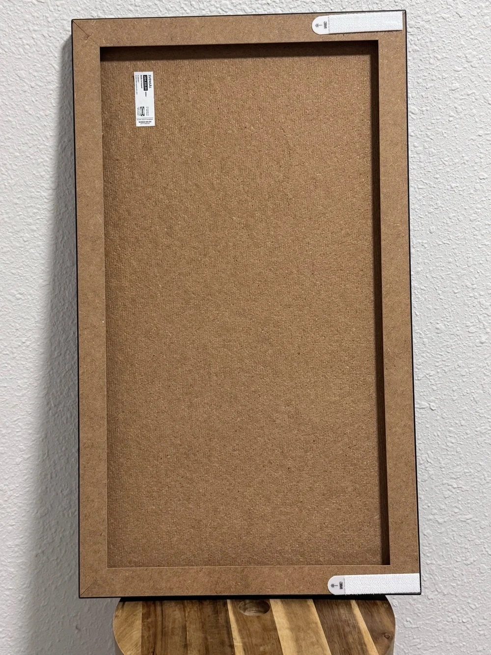 IKEA SVENSÅS Cork Memo Board Dark Brown Wall Organization Modern Decor HTF